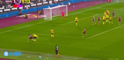 帮助西汉姆联绝平!英斯结束各项赛事32场比赛进球荒