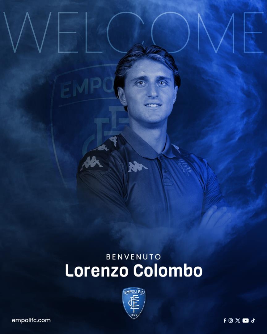 官方:米兰前锋科隆博租借加盟恩波利,含选择性买断选项