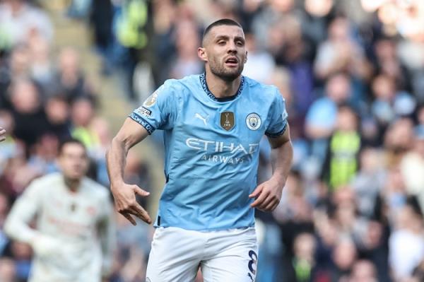 科瓦西奇:我们可以轮番上阵顶替罗德里 赢球比进球更重要